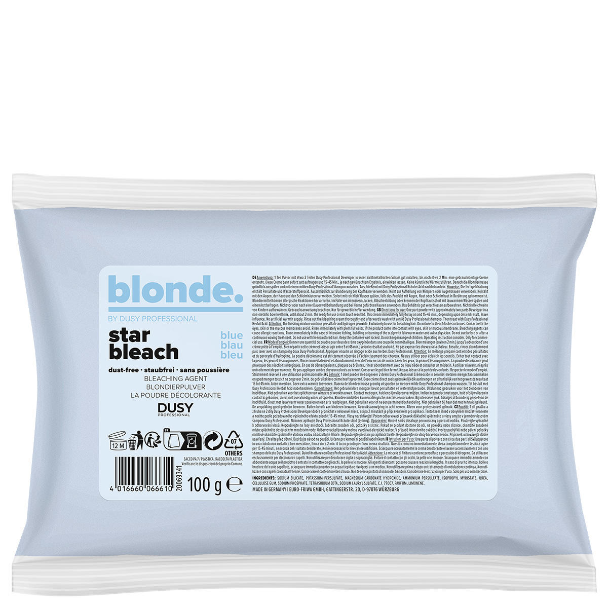 dusy professional blonde. Star Bleach 100 g