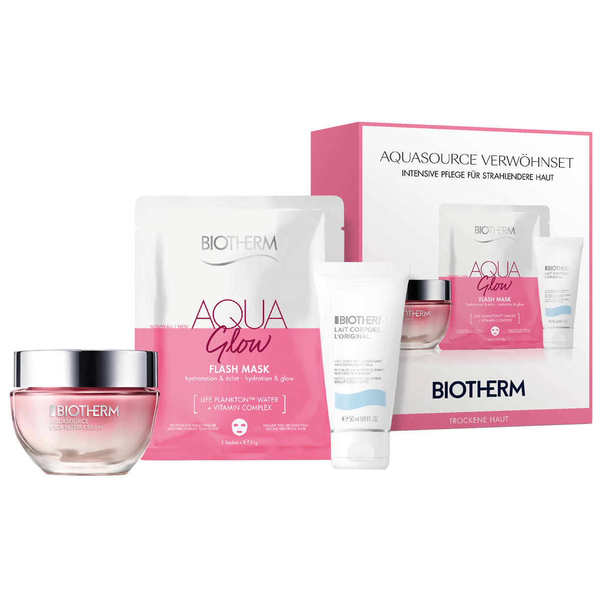 Biotherm Aquasource Cica Nutri Spring Set