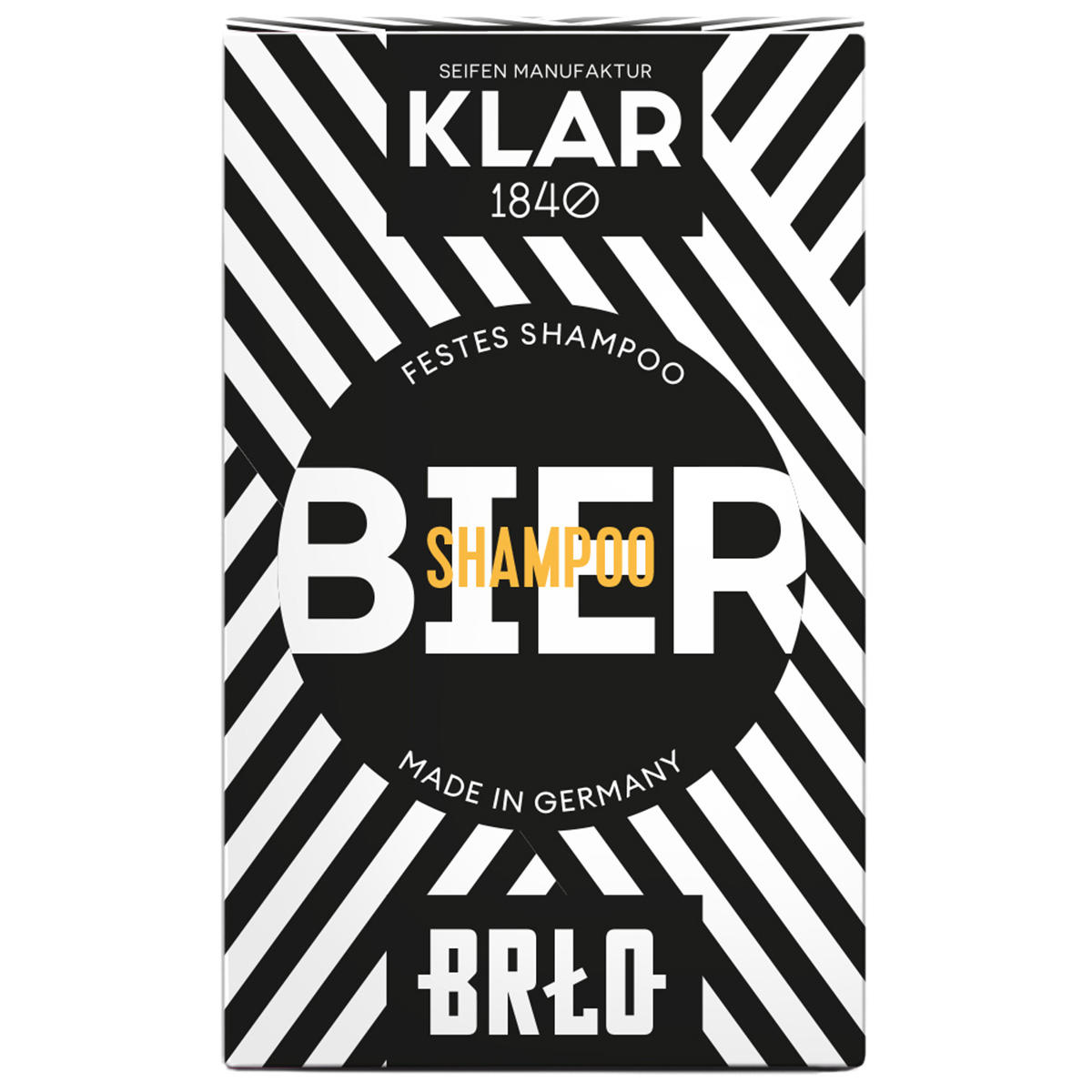 KLAR Shampoo alla birra solido Saponi trasparenti X BRLO 100 g