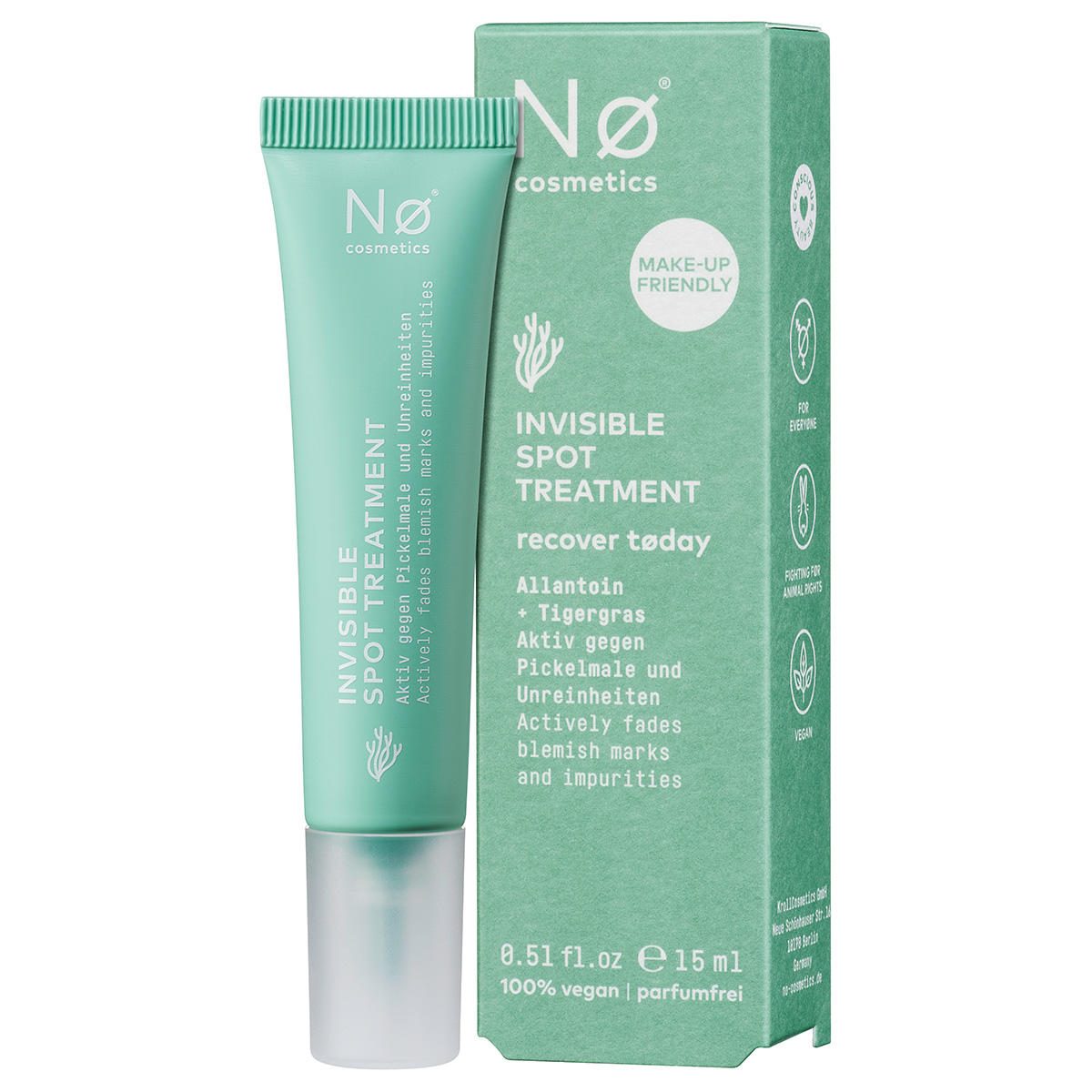 Nø Cosmetics recover tøday Invisible Spot Treatment 15 ml