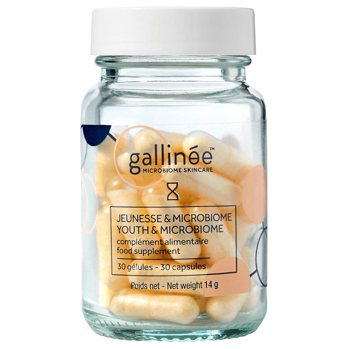 Gallinée Jeunesse & Microbiome complément alimentaire Dose 30 Kapseln