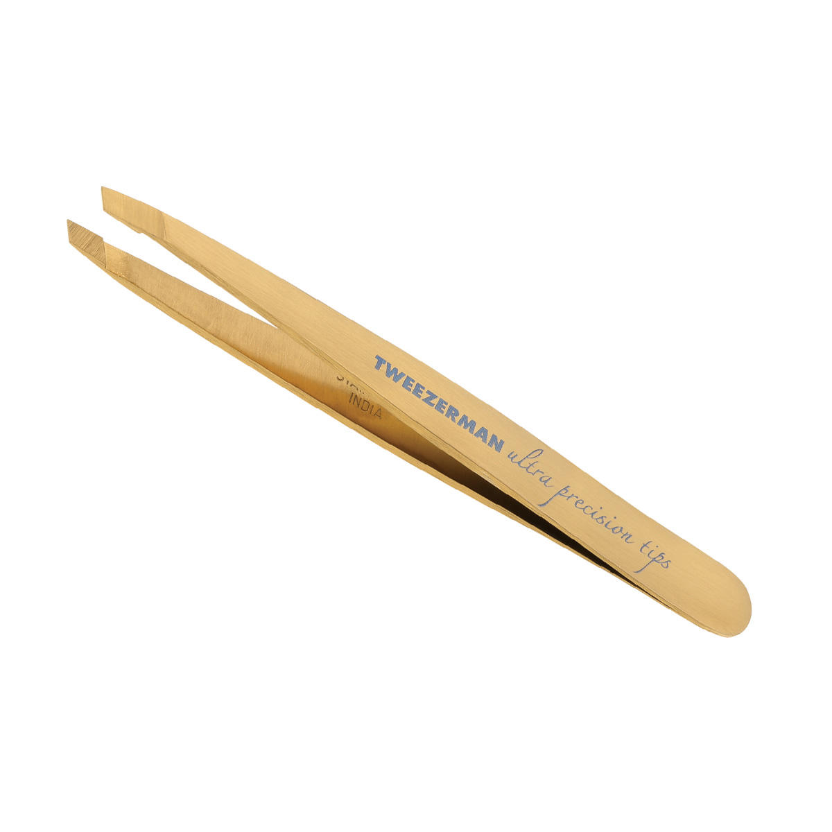 TWEEZERMAN Ultra Precision Slant Tweezer Gold