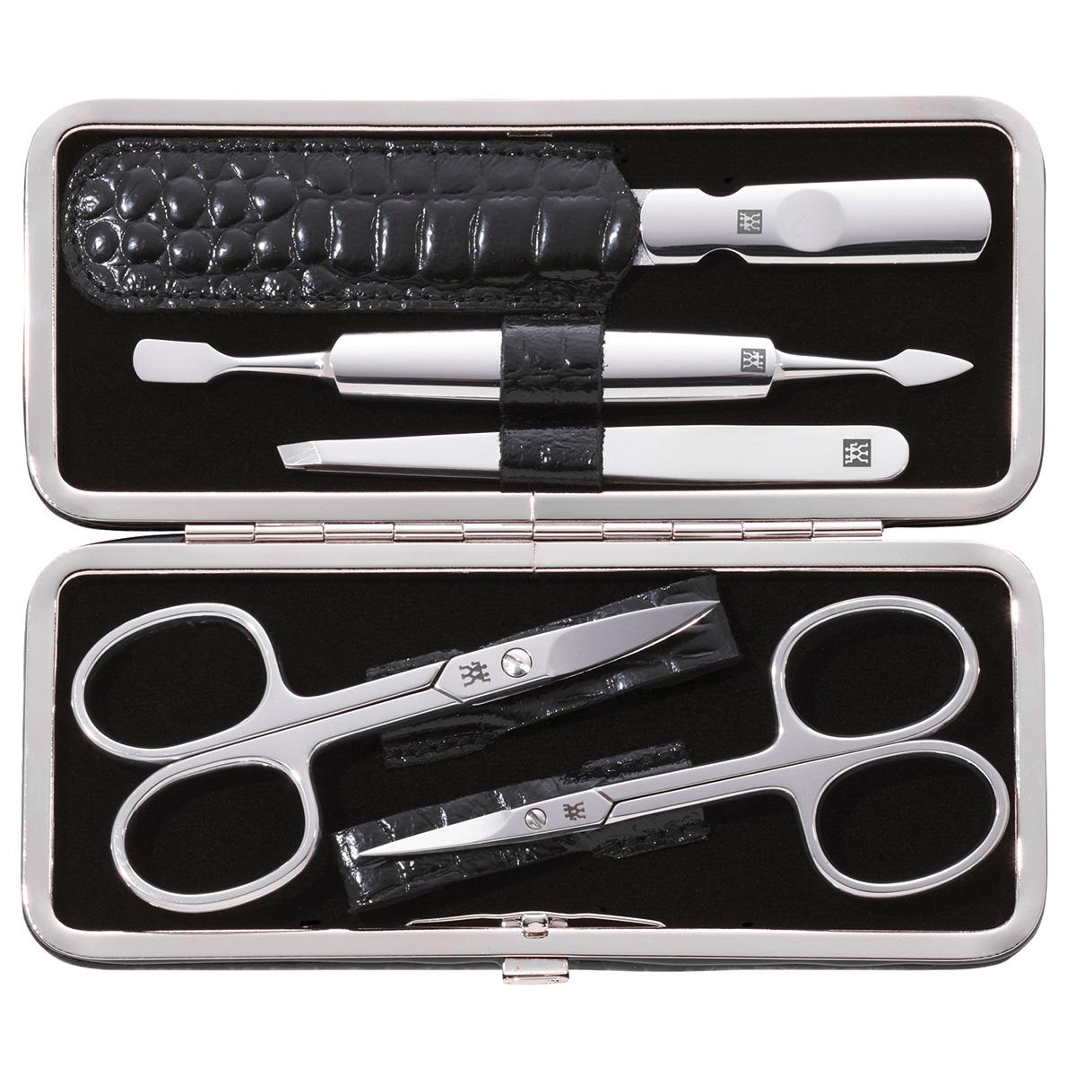 ZWILLING Set manicure classico 5 pezzi in nero