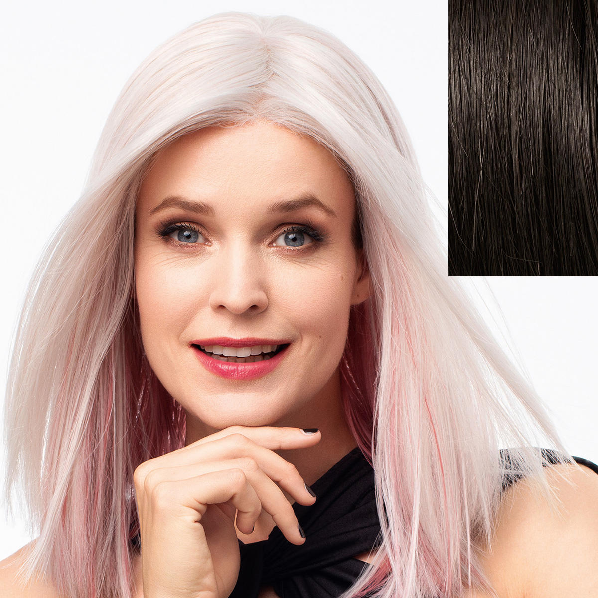 Gisela Mayer Magic Rave synthetic hair wig 1B Black