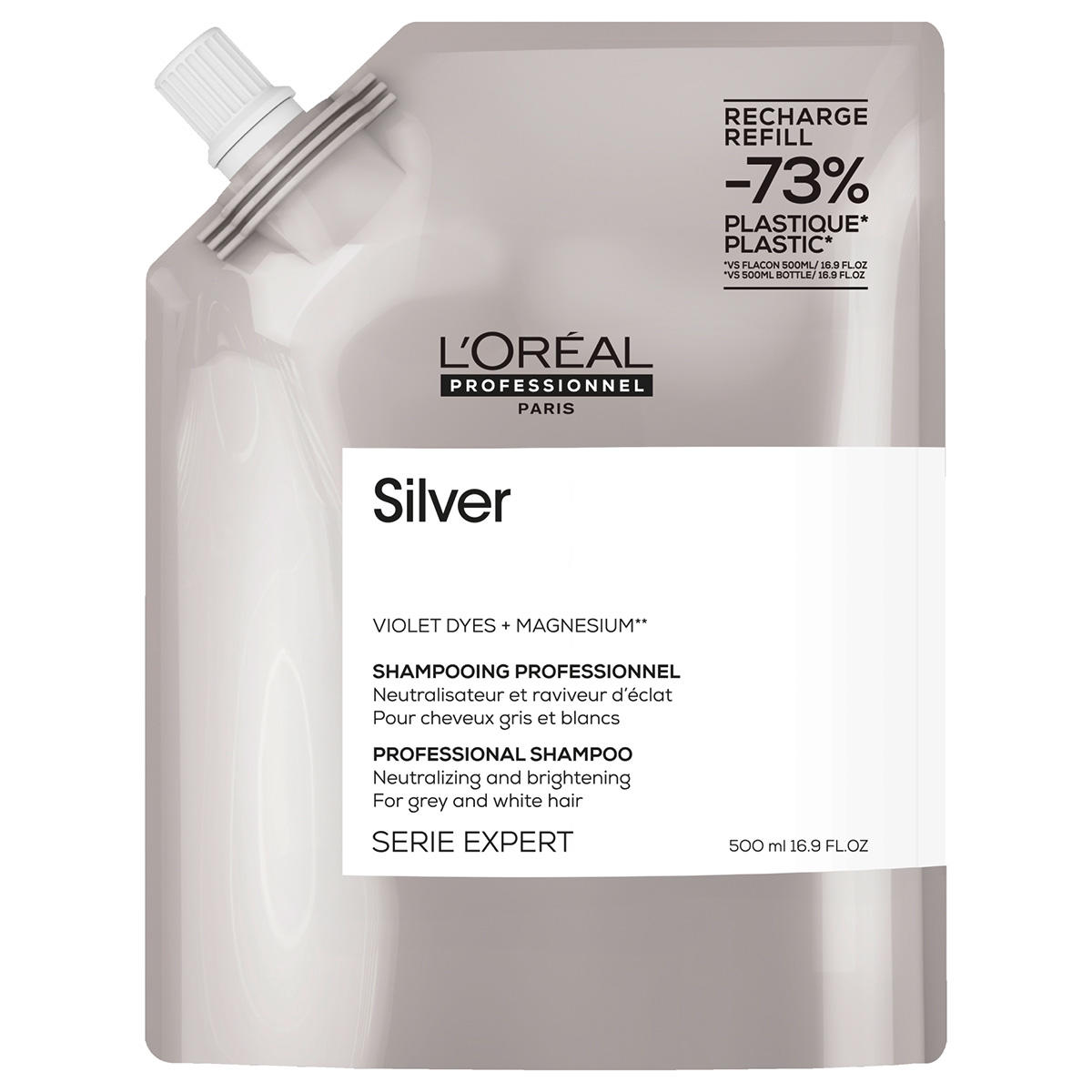 L'Oréal Professionnel Paris Serie Expert Silver Professional Shampoo Refill 500 ml