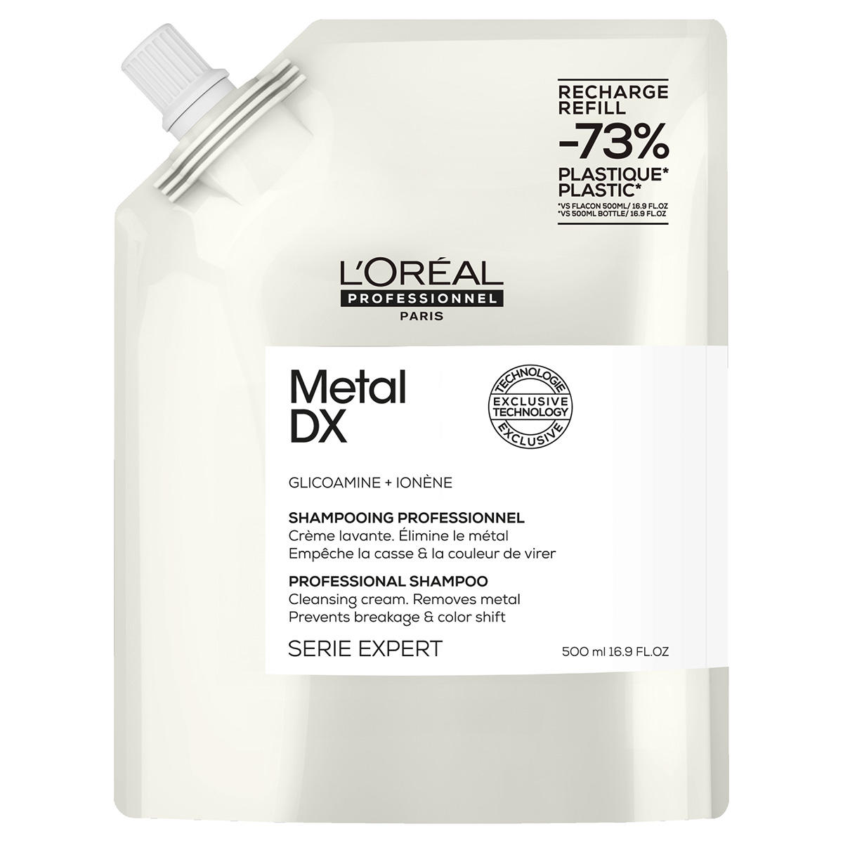 L'Oréal Professionnel Paris Serie Expert Metal DX Professional Shampoo Refill 500 ml
