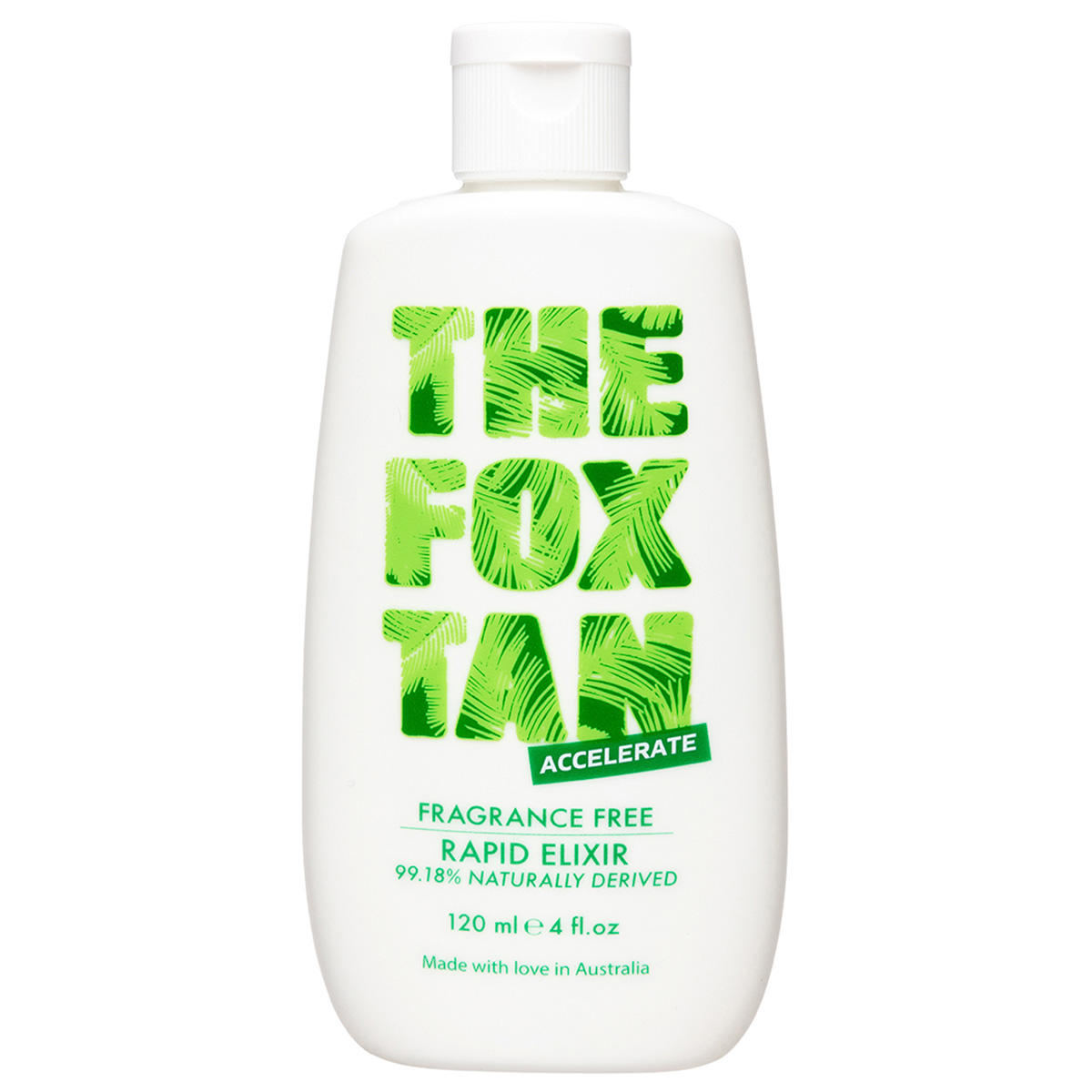 THE FOX TAN Fragrance Free Rapid Tanning Elixir 120 ml