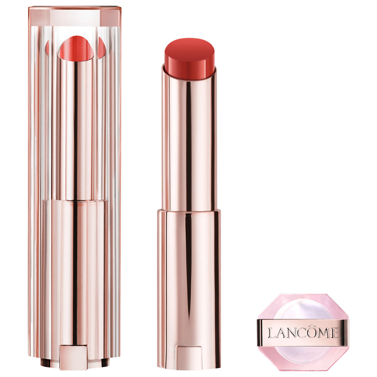 Lancôme Lip Idôle Squalane-12 Butterglow Glowy Color Balm 42  Heated glow 3 g