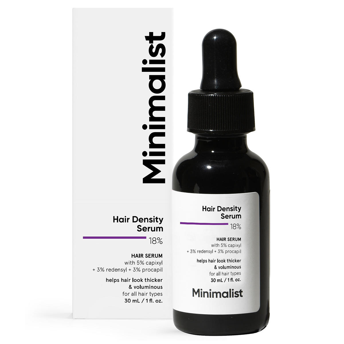 Minimalist Hair Growth Actives 18% Hair Serum 30 ml