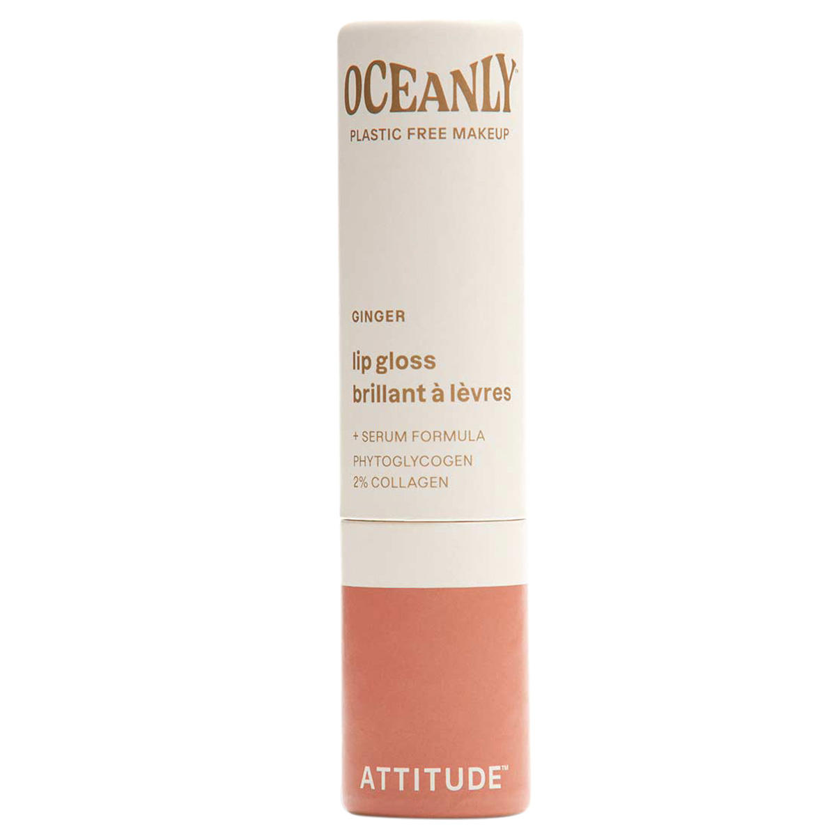 Attitude Oceanly Lip gloss Ginger 3,4 g