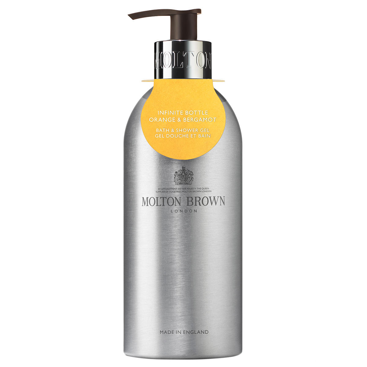 MOLTON BROWN Orange & Bergamot Infinite Bottle Bath & Shower Gel 400 ml