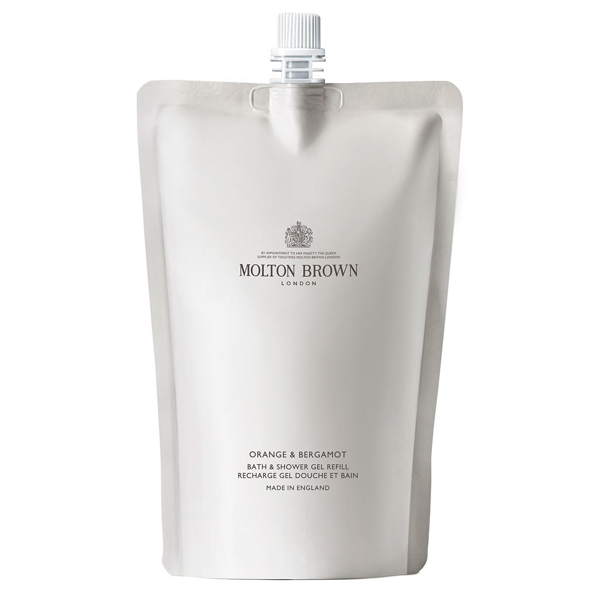 MOLTON BROWN Orange & Bergamot Navulling bad- en douchegel 400 ml