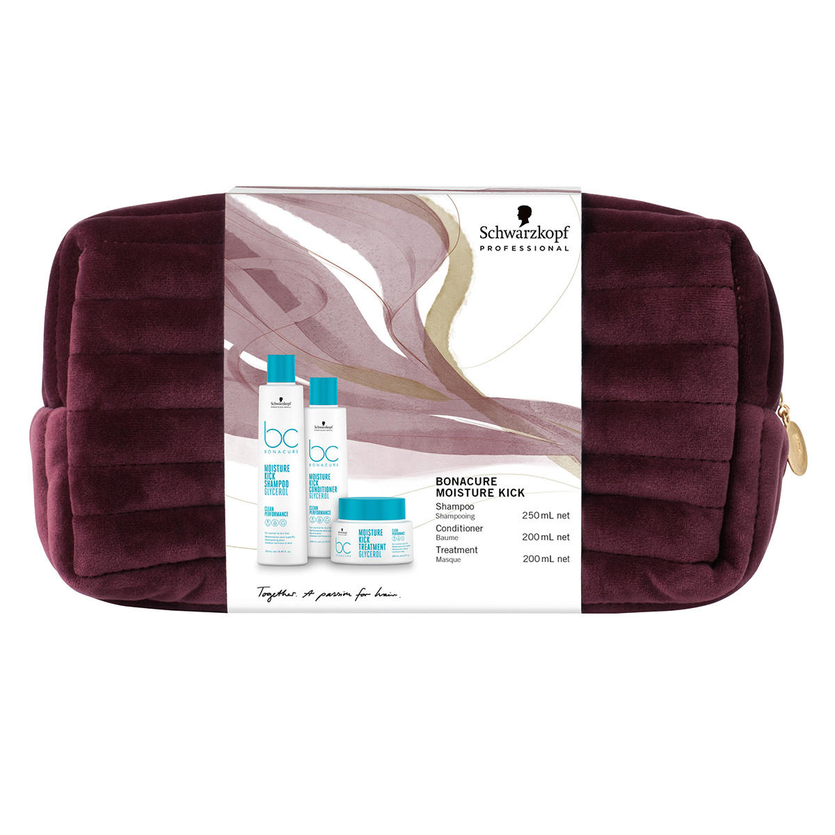 Schwarzkopf Professional BC Bonacure MOISTURE KICK Geschenkset mit Rich Conditioner