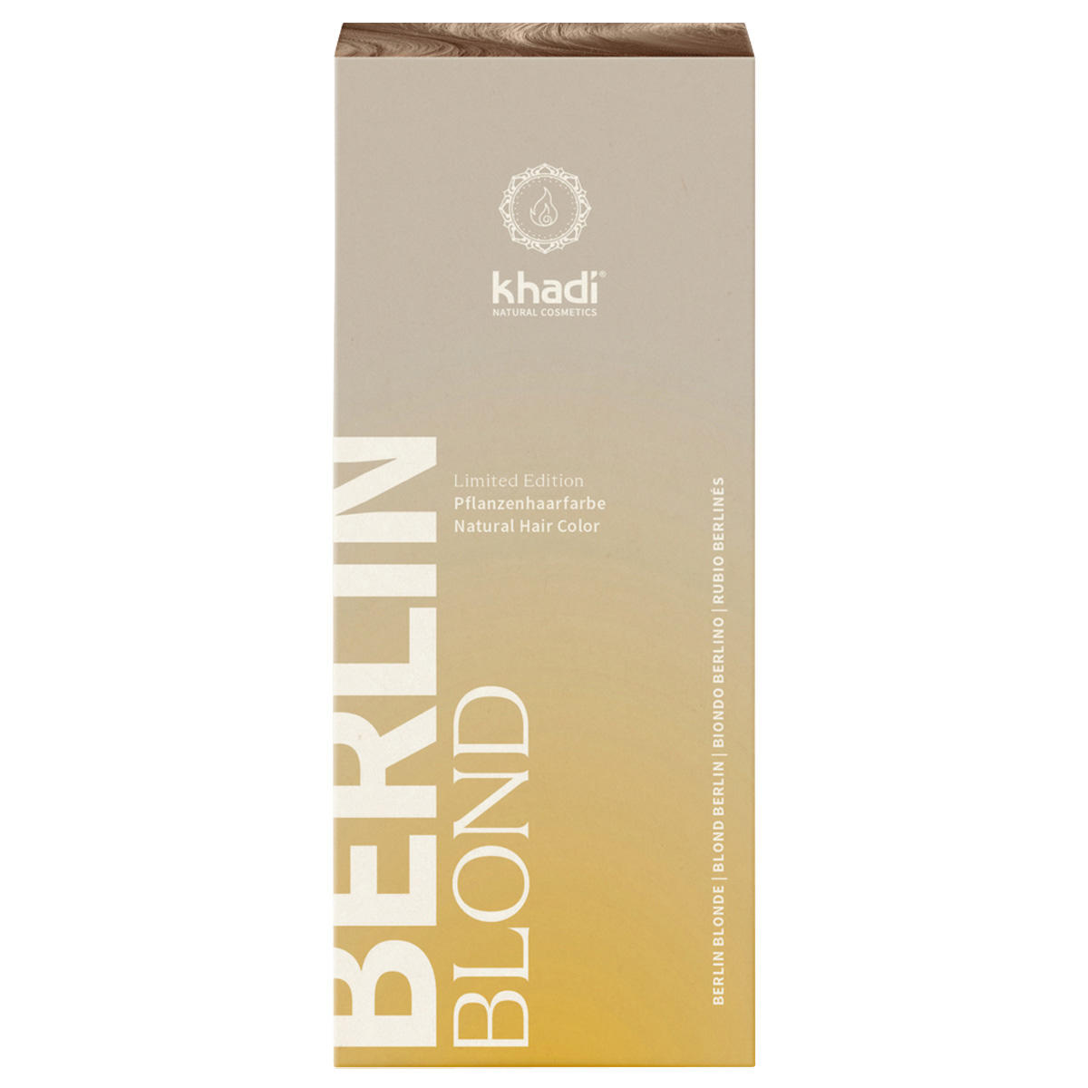 khadi Pflanzenhaarfarbe Berlin Blond 100 g
