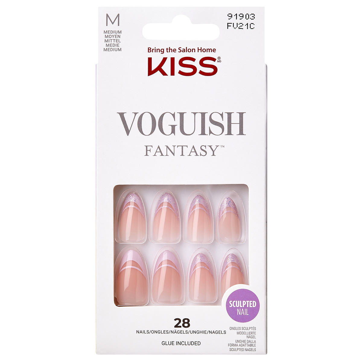 KISS Voguish Fantasy Nails Rainy Night
