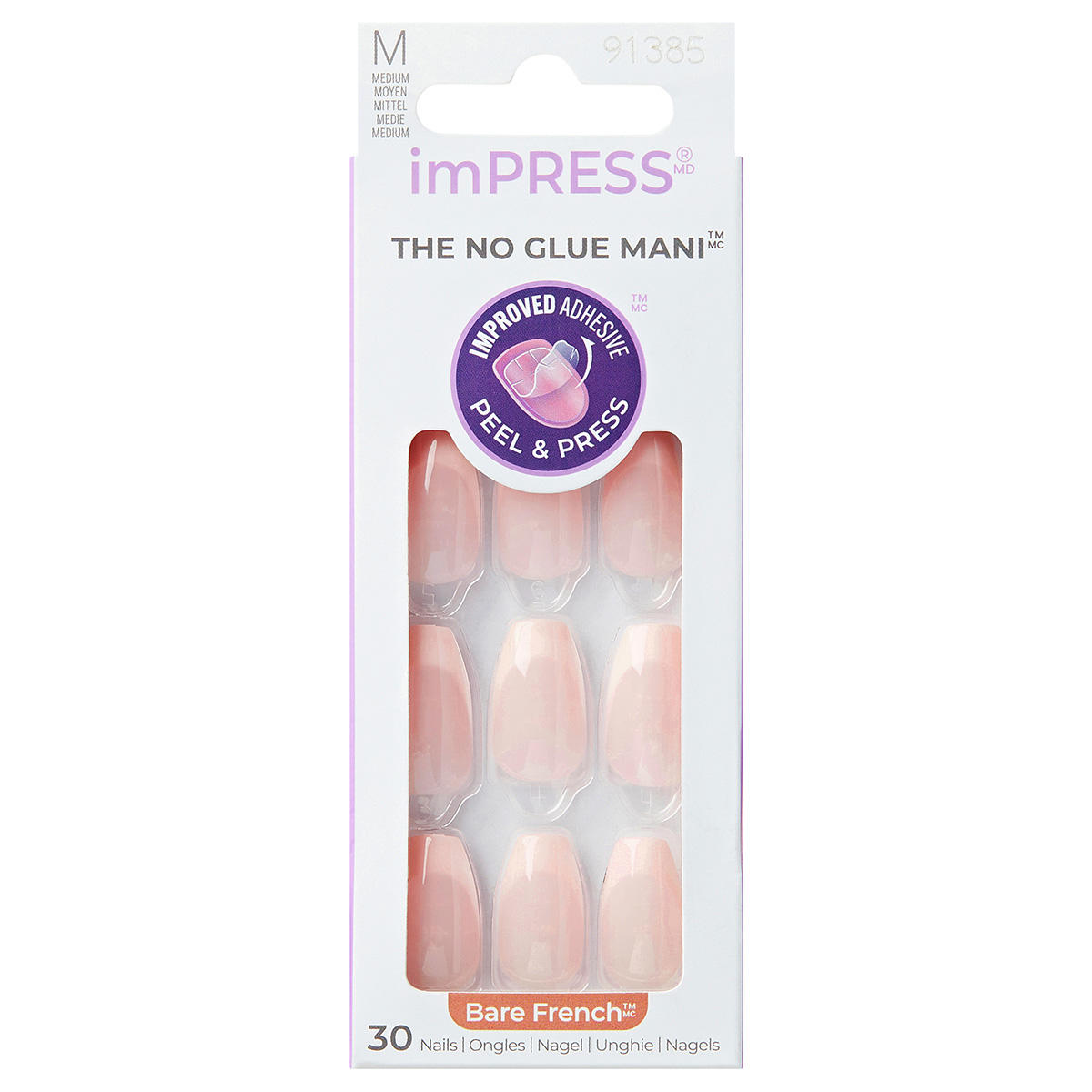 KISS imPRESS Nails Genuine
