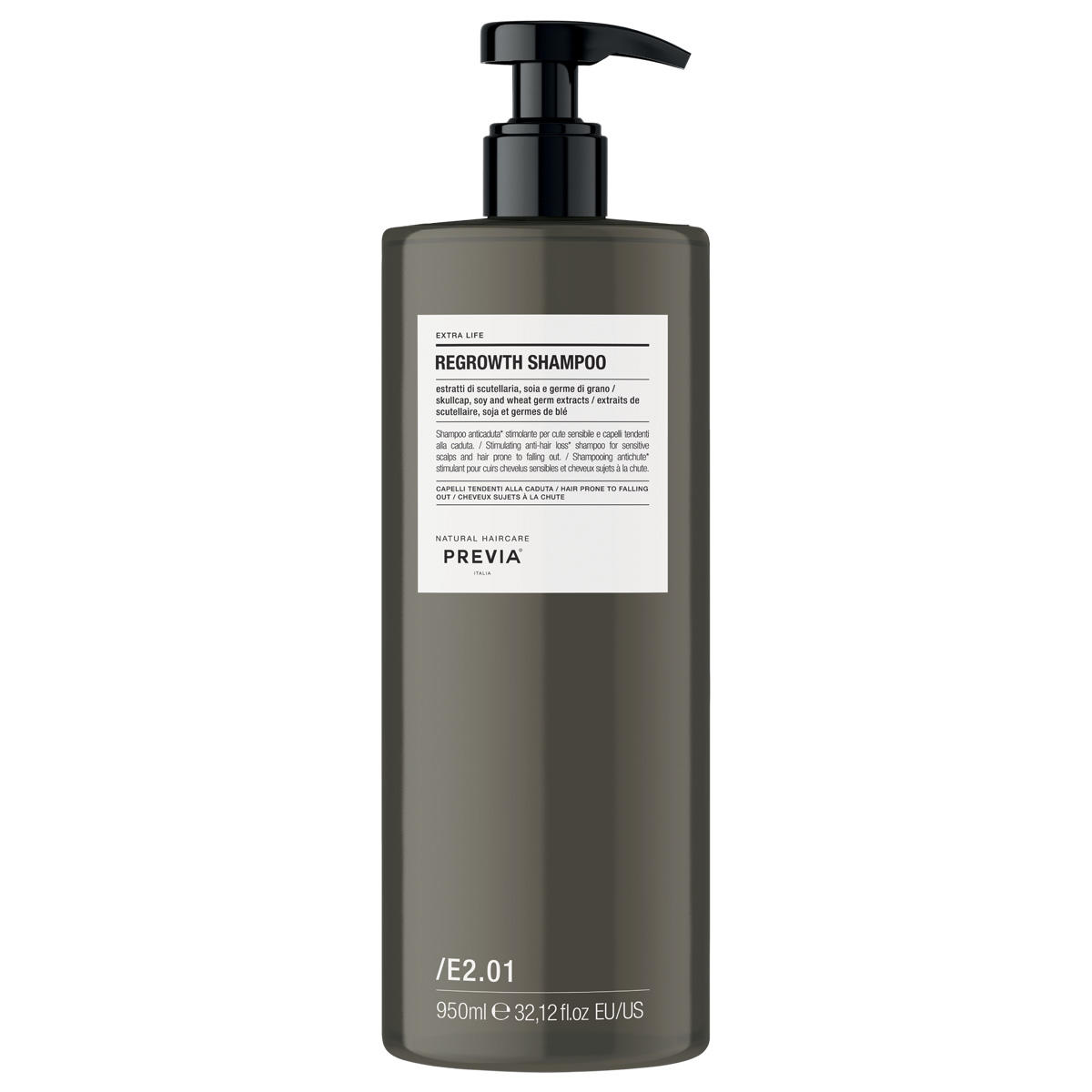 PREVIA Extra Life Regrowth Shampoo 950 ml