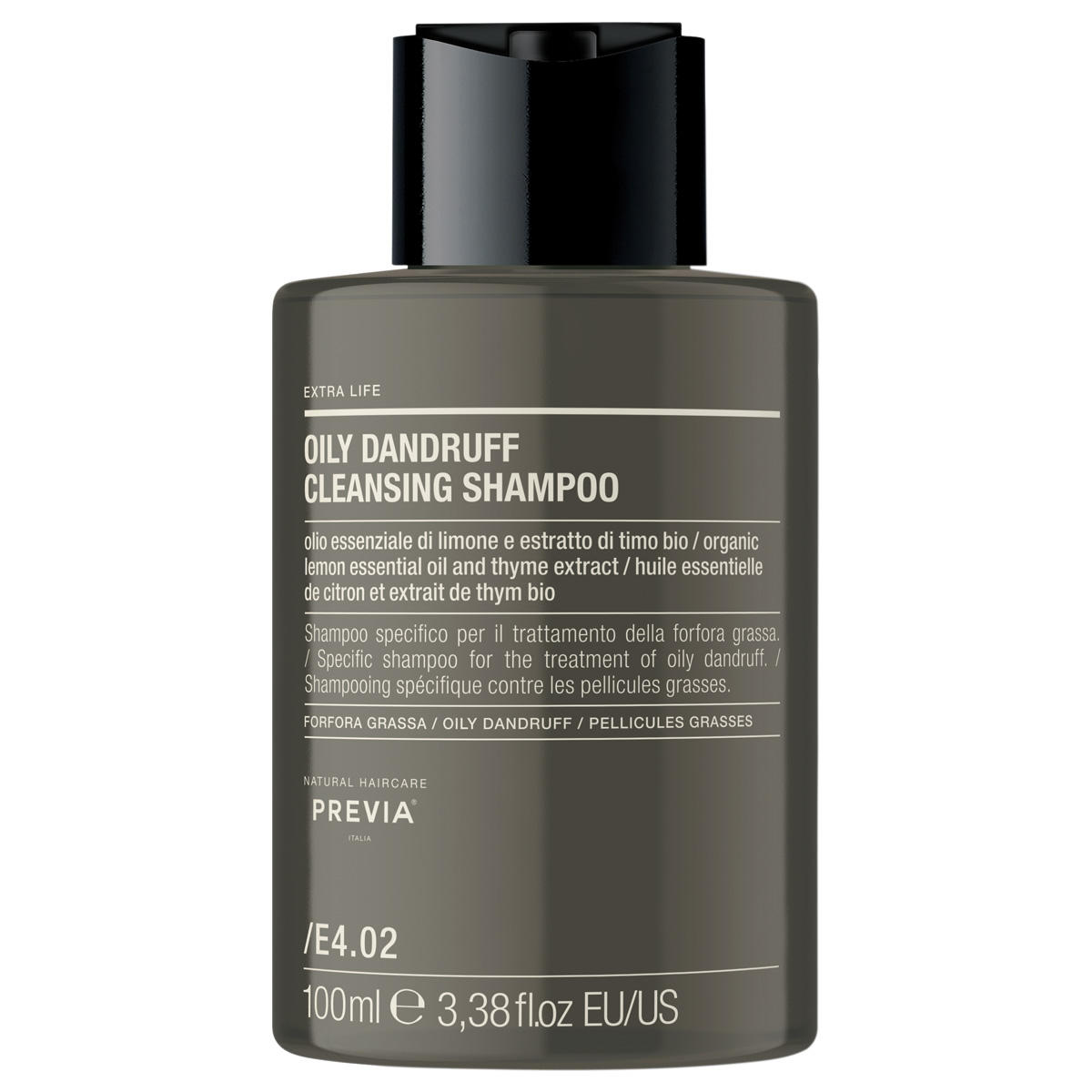 PREVIA Extra Life Dandruff Oily Cleansing Shampoo 100 ml