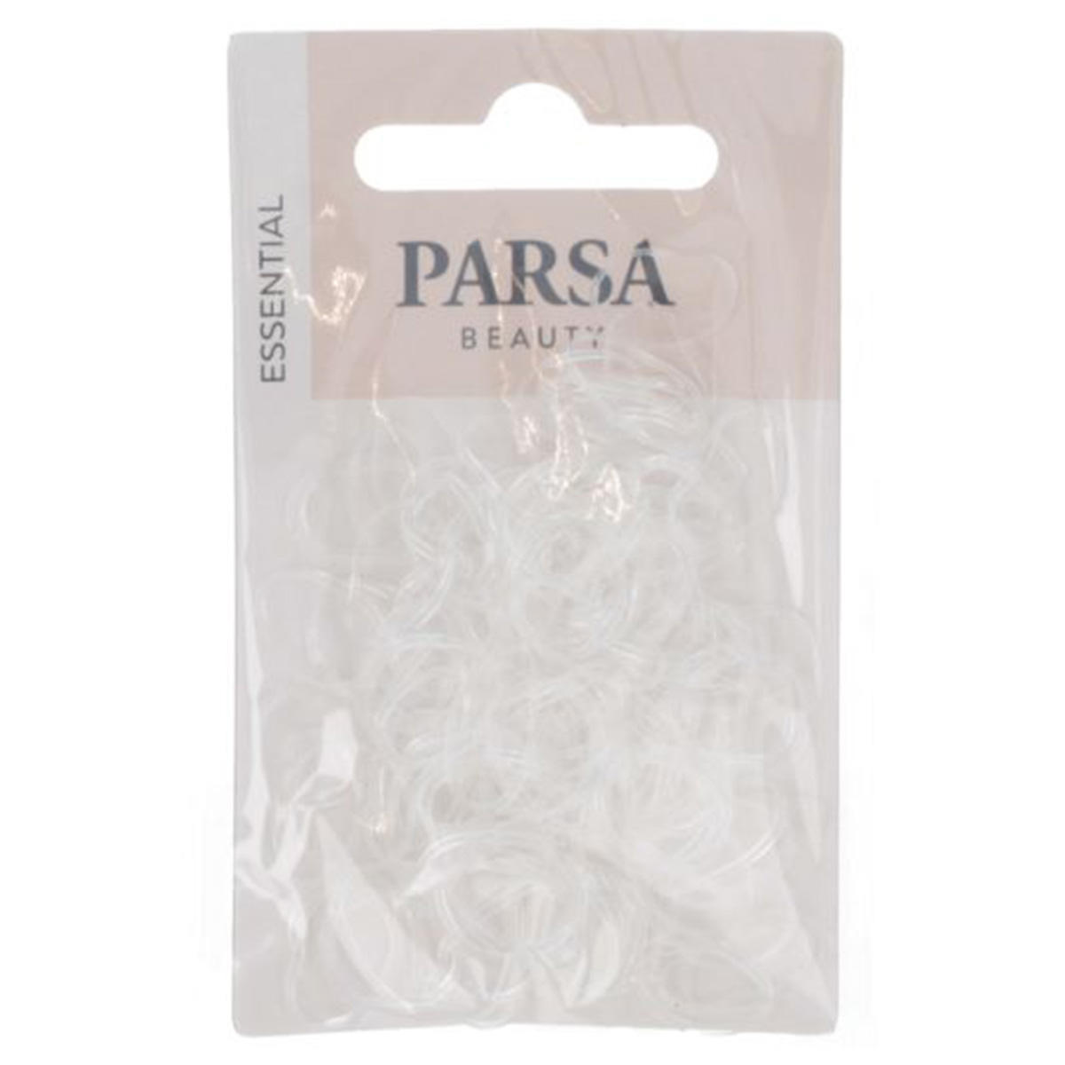 PARSA Mini elastici per capelli trasparente Per confezione 150 pezzi