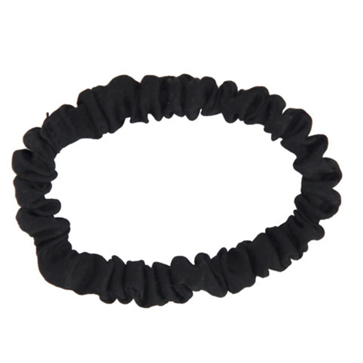 BACHCA Silk scrunchies black 2 Stück