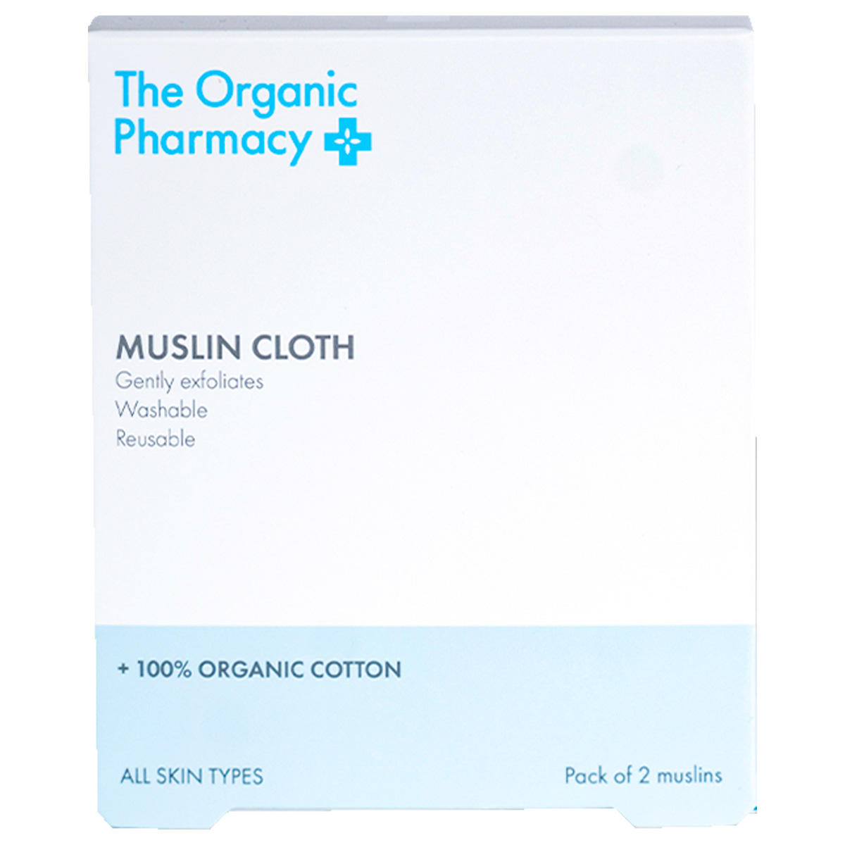 The Organic Pharmacy Muslin Cloth 2 Stück