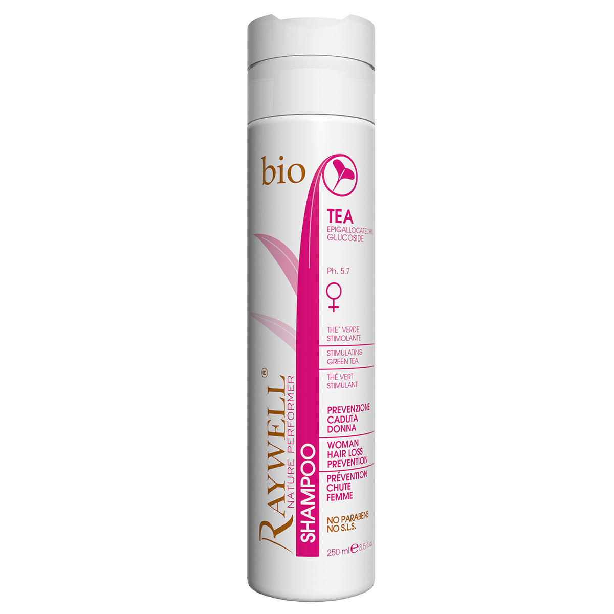 Raywell Bio Shampoo TEA Hair Loss Prevention For Woman 250 ml