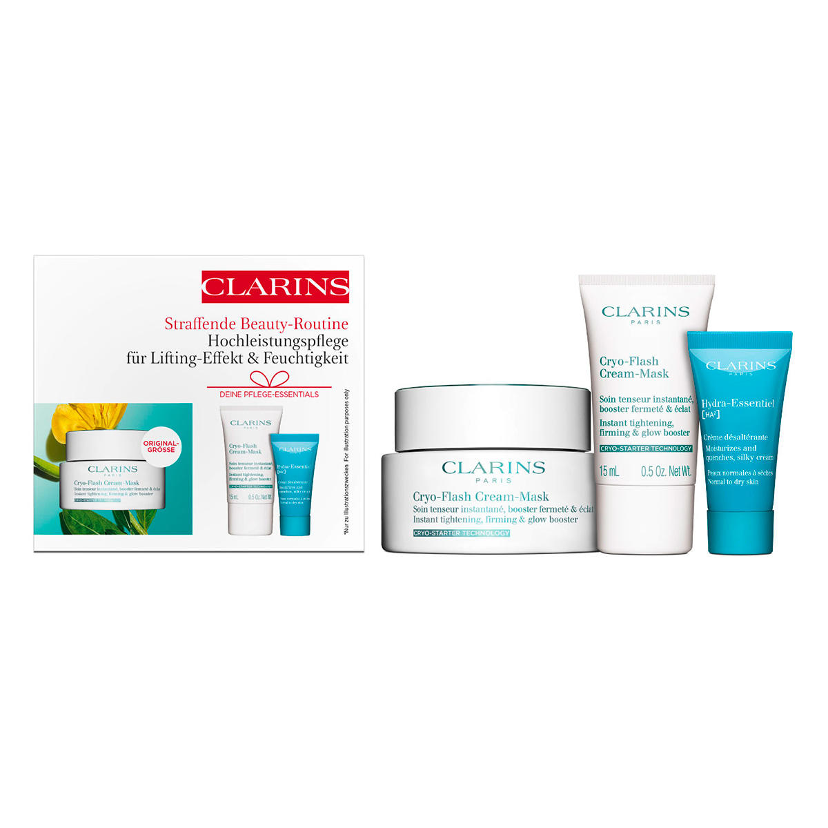 CLARINS Verstevigende schoonheidsroutineset