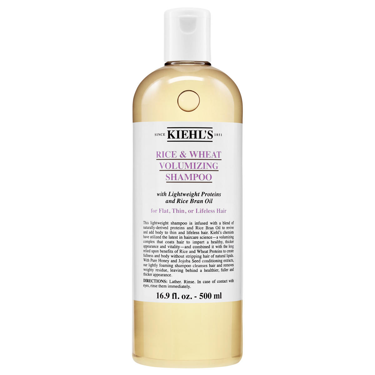 Kiehl's Rice and Wheat Volumizing Shampoo 500 ml