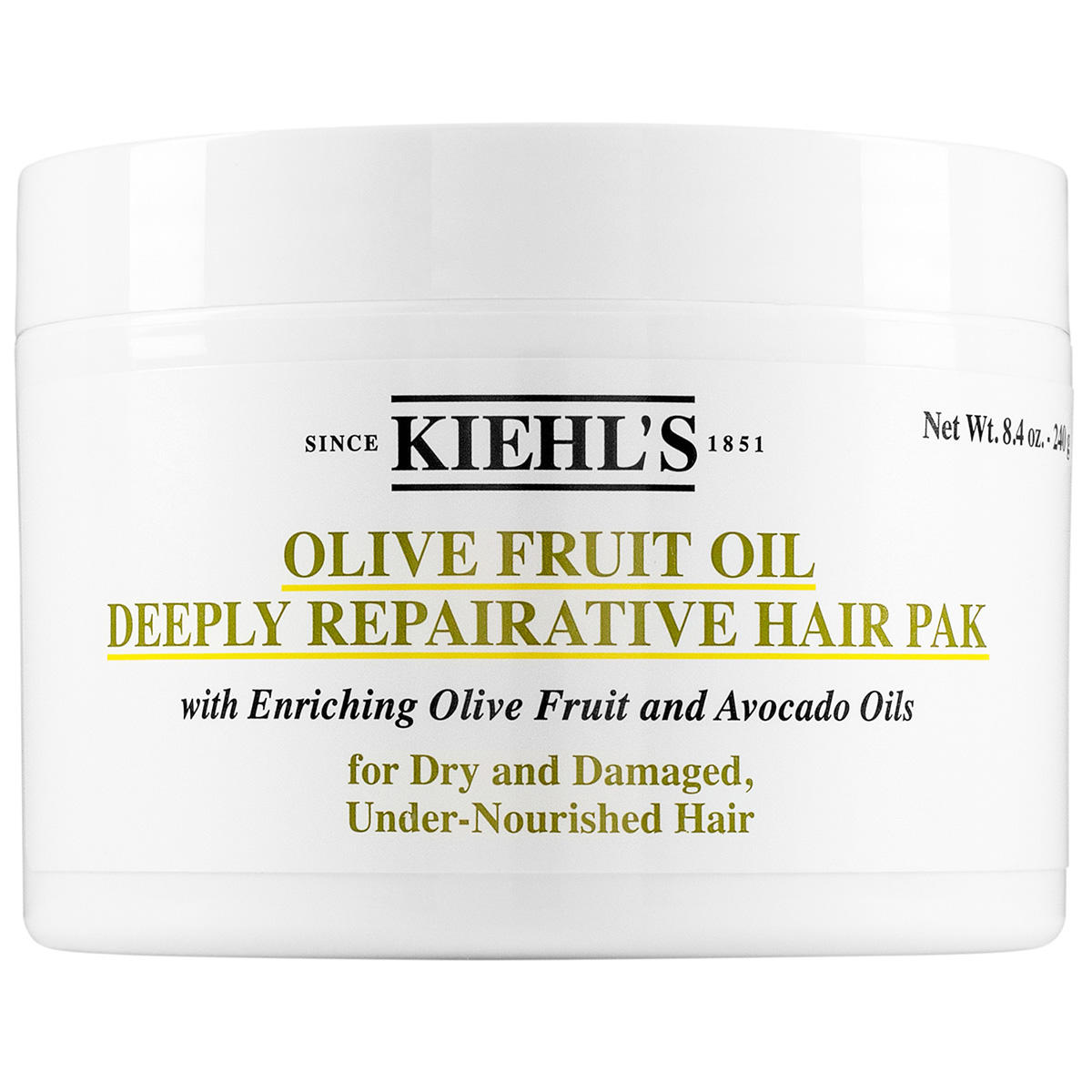 Kiehl's Olive Fruit Oil Deeply Repairative Hair Pak 250 g
