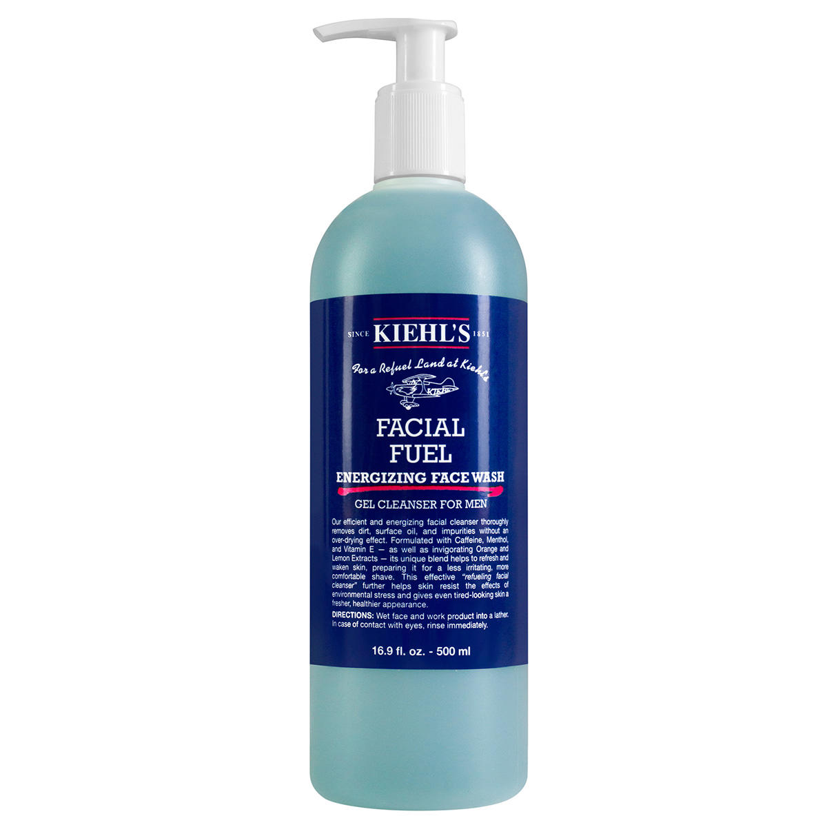 Kiehl's Facial Fuel Energizing Face Wash 500 ml