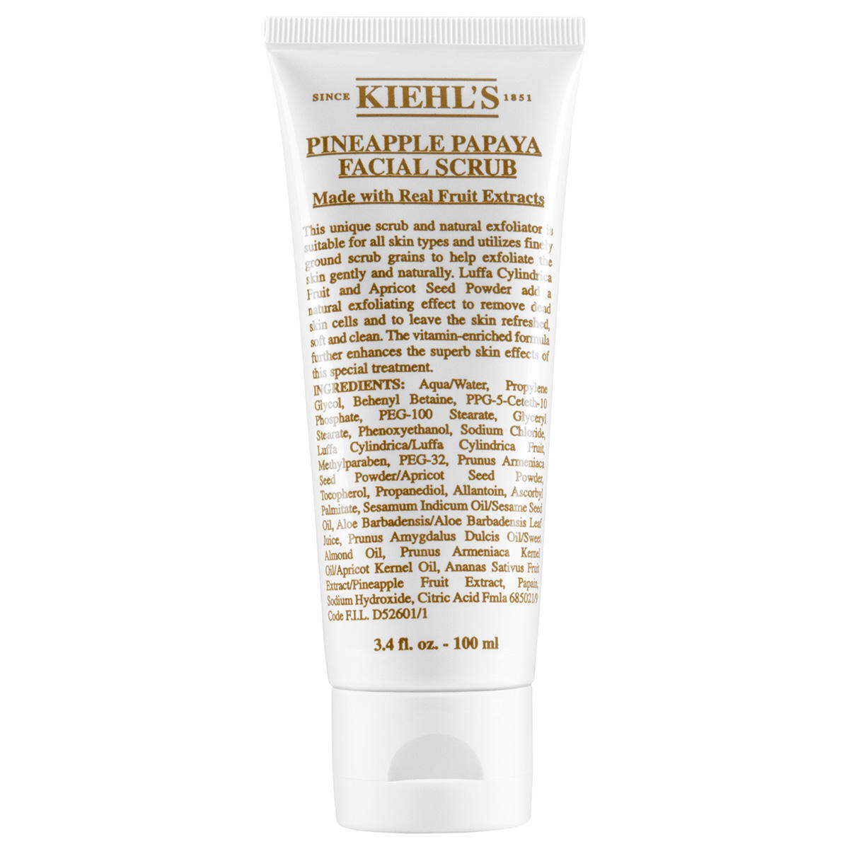 Kiehl's Pineapple Papaya Facial Scrub 100 ml