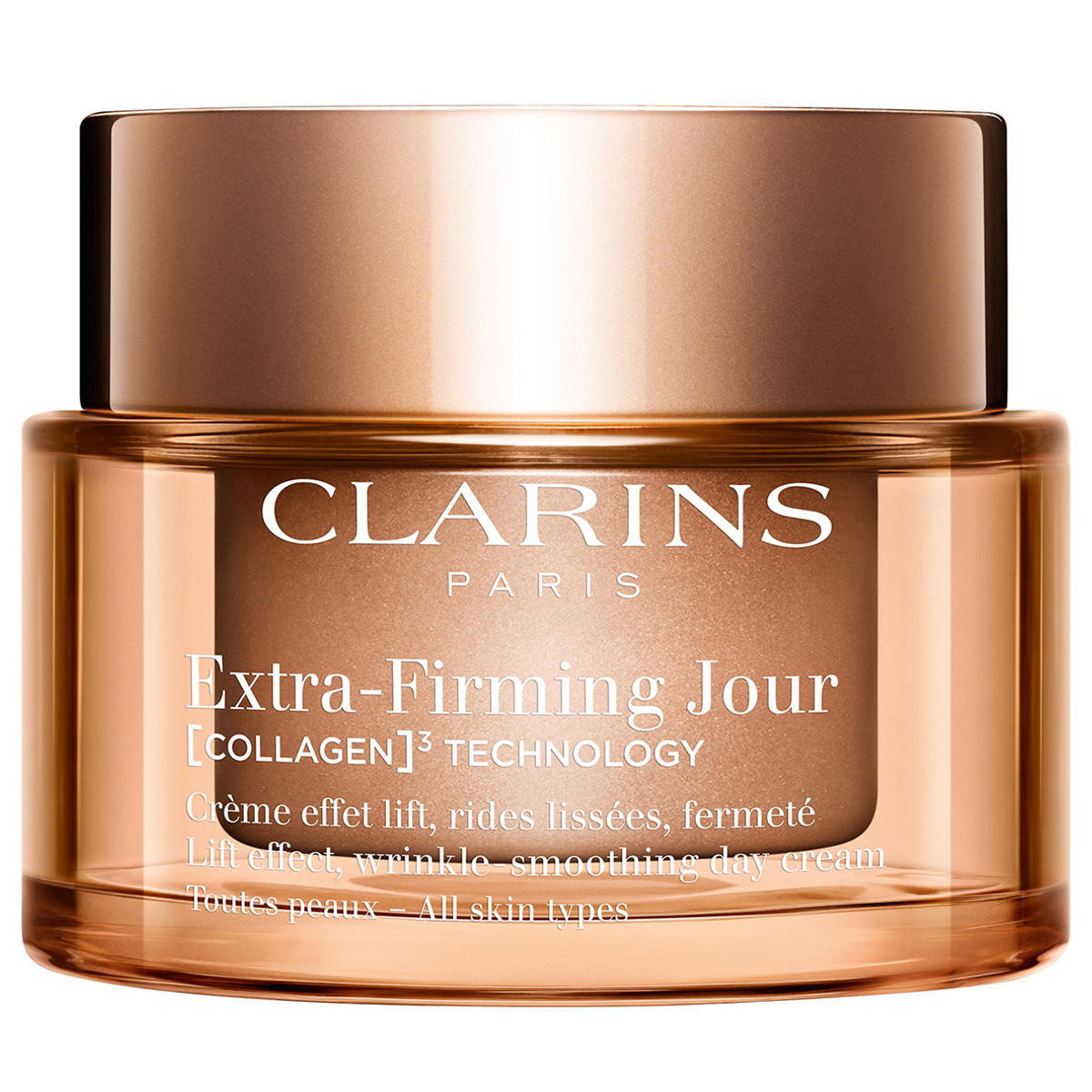CLARINS Extra-Firming Jour [COLLAGEN]³ TECHNOLOGY Crème Toutes Peaux refillable 50 ml