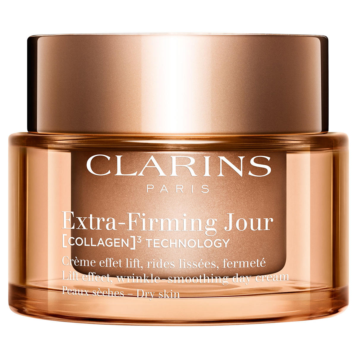 CLARINS Extra-Firming Jour [COLLAGEN]³ TECHNOLOGY Crème Peaux Sèches refillable 50 ml