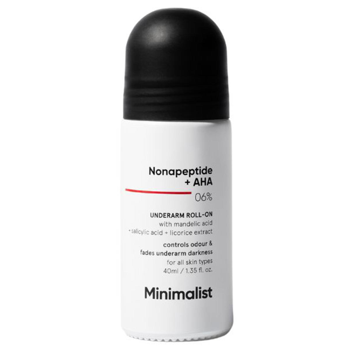Minimalist Nonapeptide + AHA 06% Underarm Roll-On 40 ml
