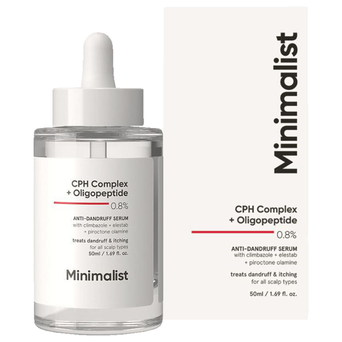 Minimalist CPH Complex + Oligopeptide 0.8% Anti-Dandruff Serum 50 ml