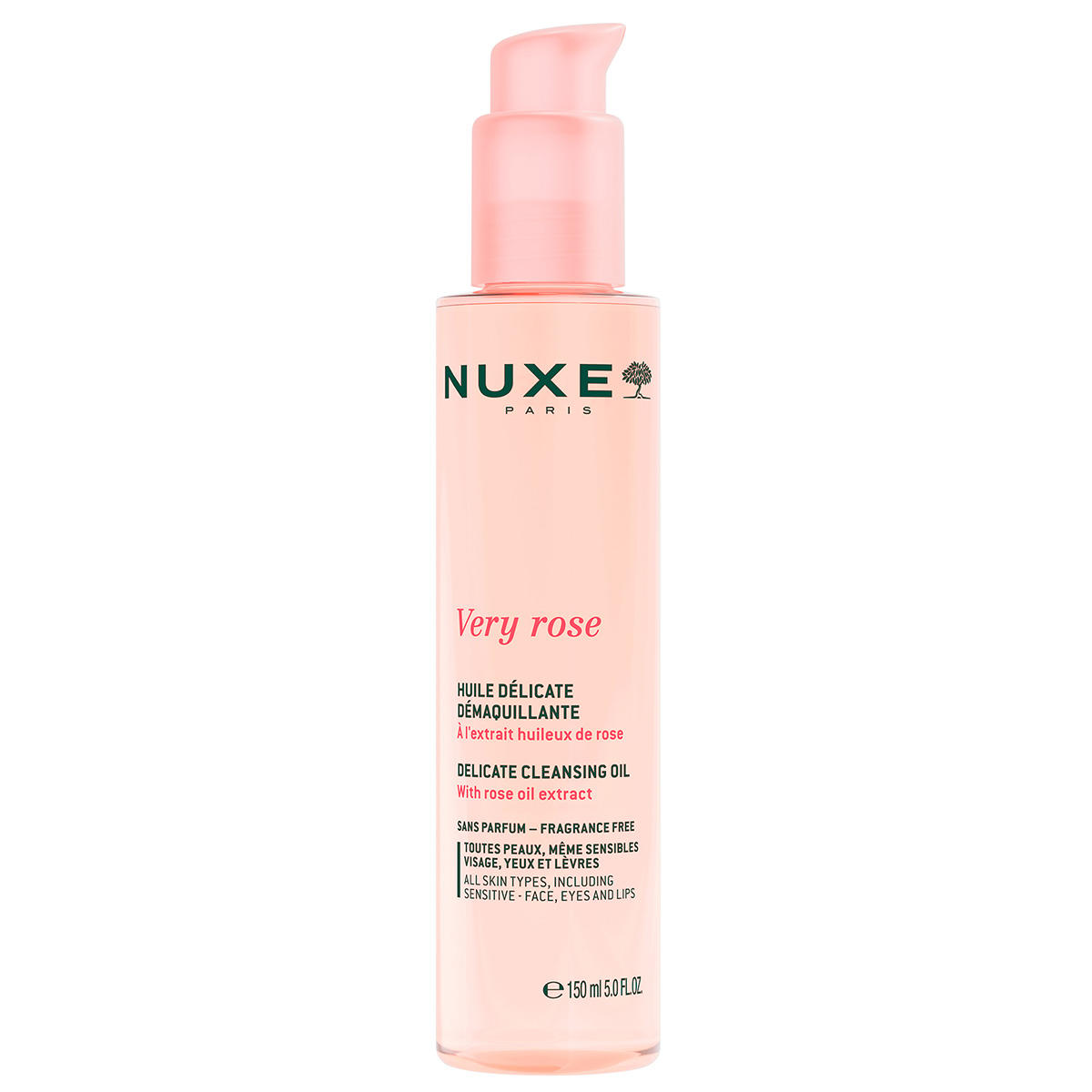 NUXE Very Rose Delicate Reinigingsolie 150 ml