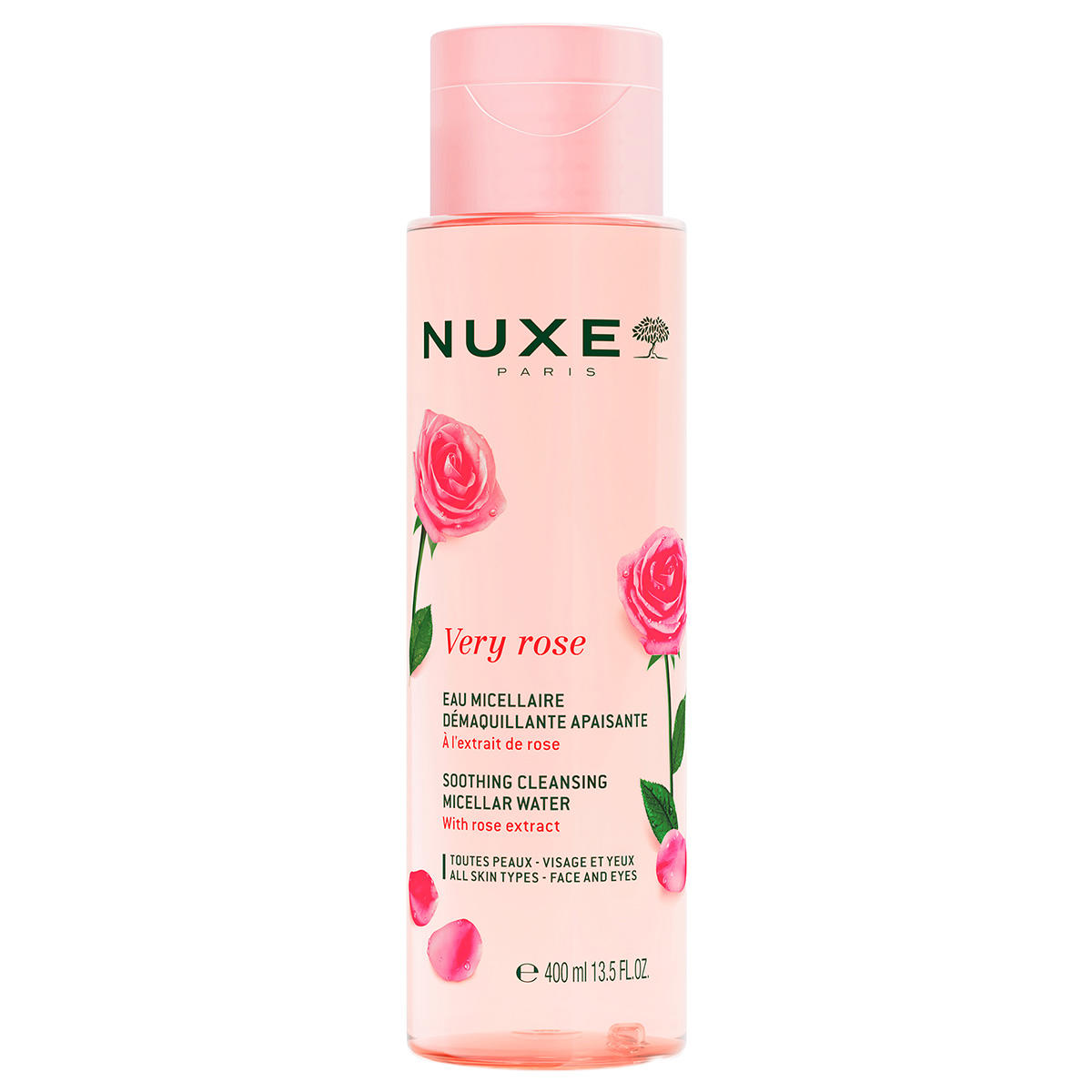 NUXE Very Rose Eau Micellaire Démaquillante Apaisante 400 ml