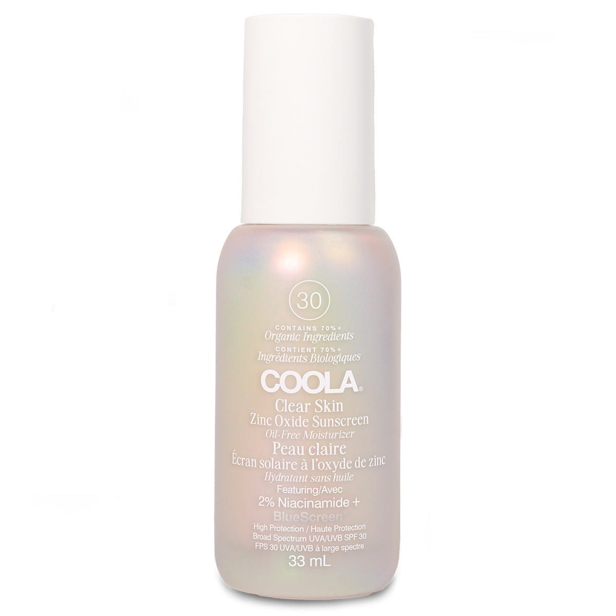 Coola Clear Skin Zink Oxide Sunscreen SPF 30 33 ml