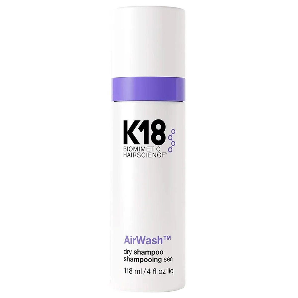 K18 Biomimetic Hairscience AirWash Dry Shampoo 118 ml