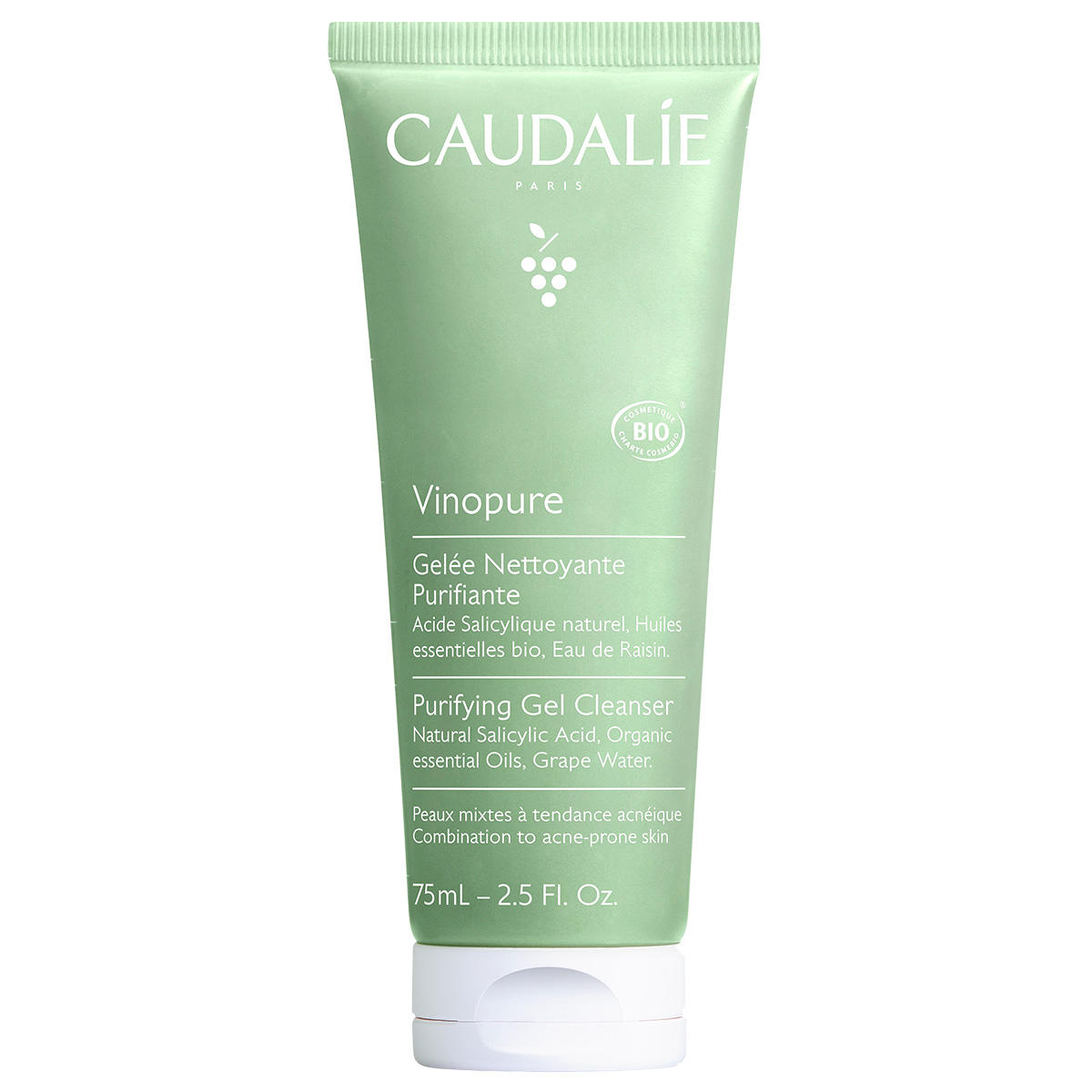 CAUDALIE Vinopure Verhelderende reinigingsgel 75 ml