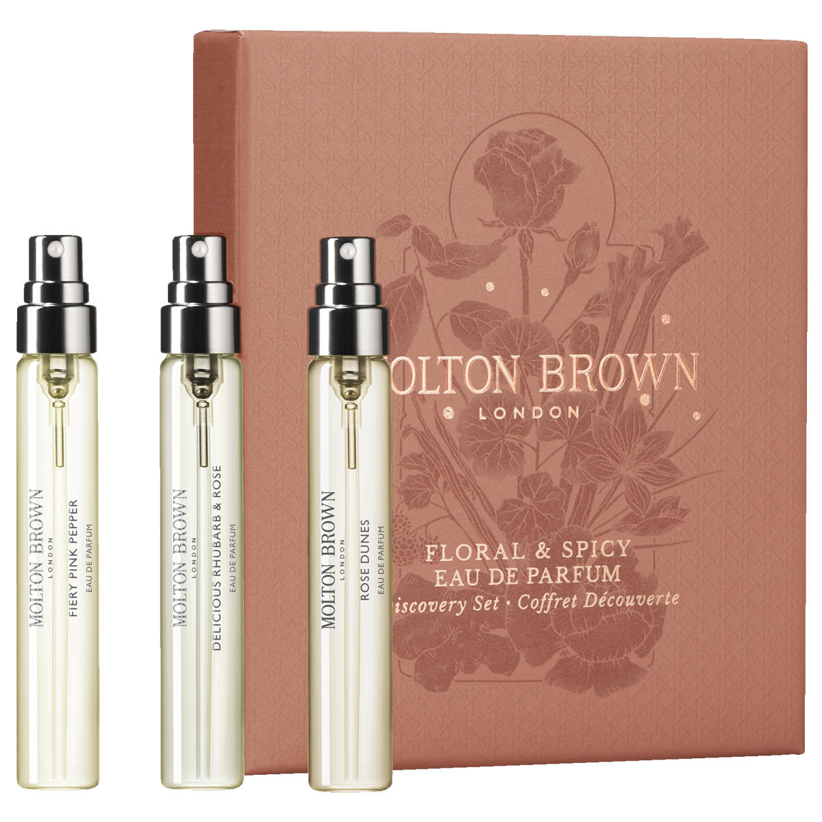 MOLTON BROWN Floral & Spicy Eau de Parfum Discovery Set 3 x 7,5 ml
