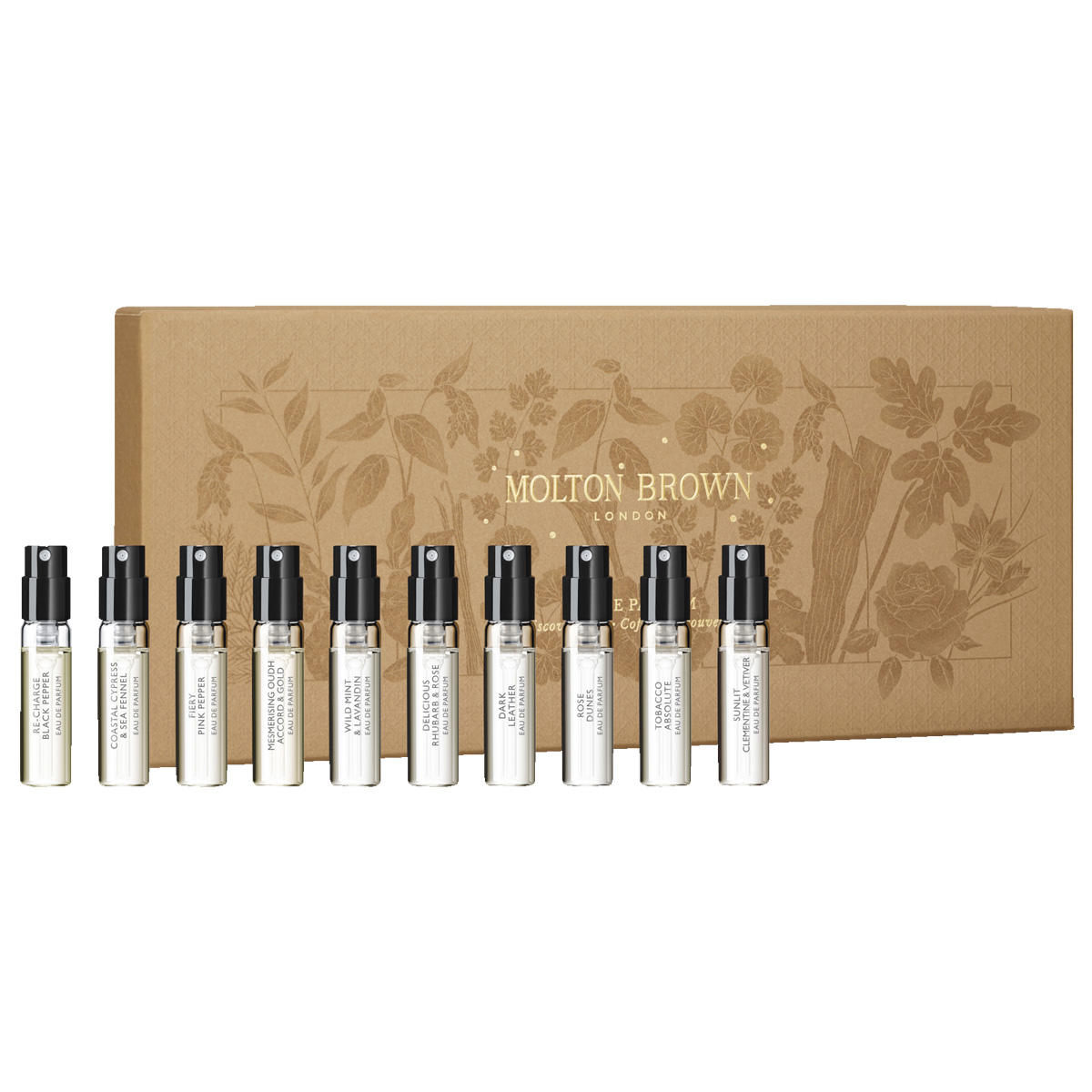 MOLTON BROWN Eau de Parfum Fragrance Discovery Set 10 x 1,5 ml