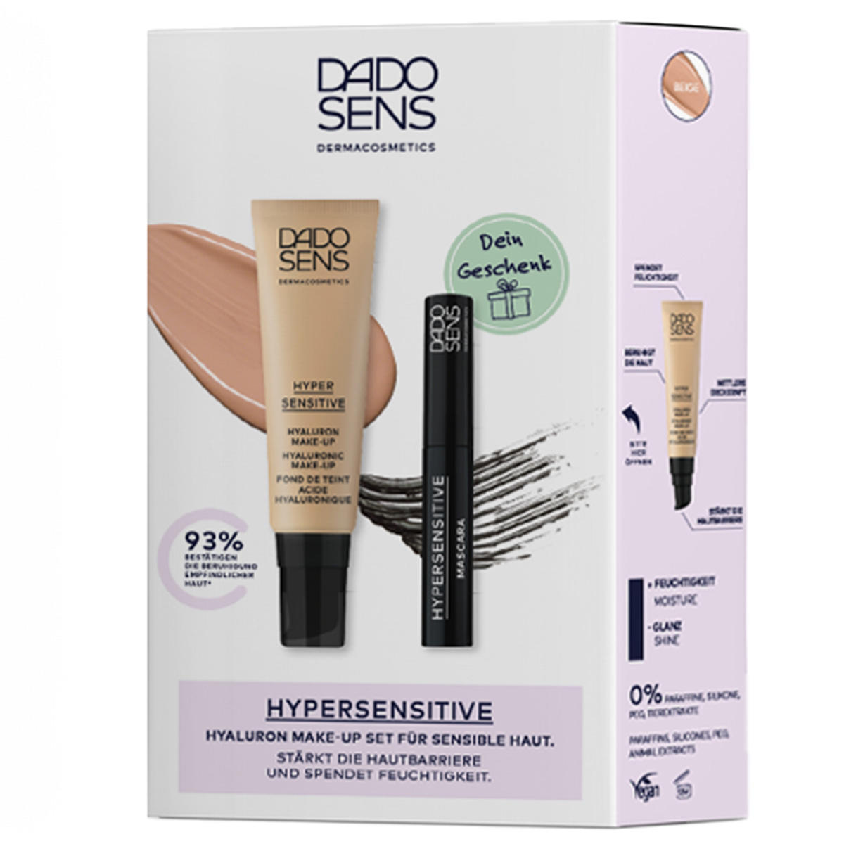 DADO SENS HYPERSENSITIVE Hyaluron Make-Up Set