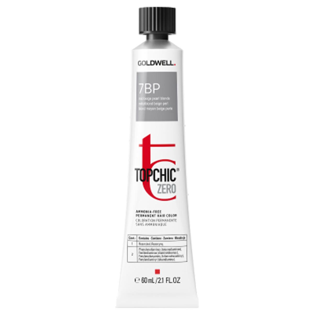 Goldwell Topchic Zero colore di capelli 7BP biondo medio beige perlato 60 ml