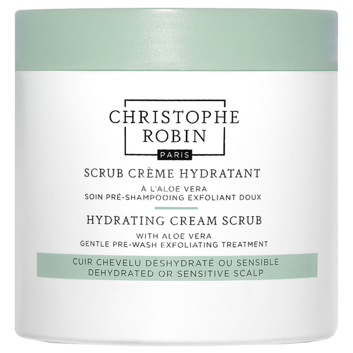 Christophe Robin Hydrating Cream Scrub with Aloe Vera 250 ml