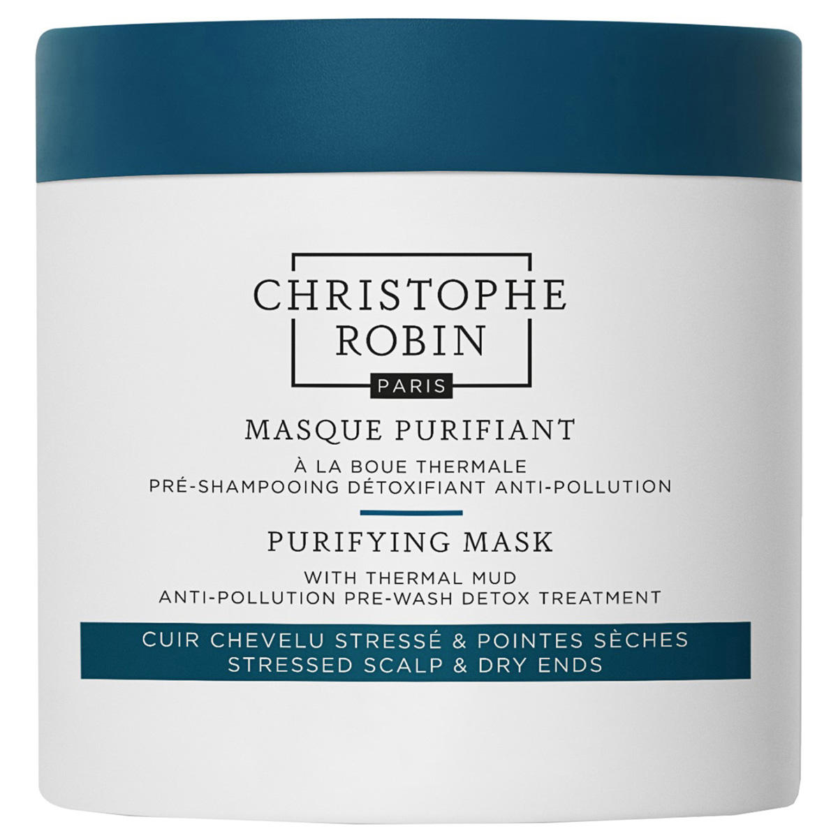 Christophe Robin Purifying Mask with thermal mud 250 ml