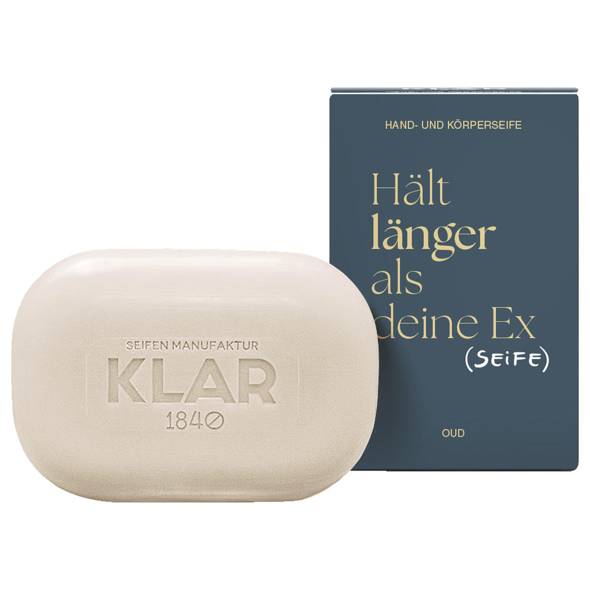 KLAR Douchezeep Oud 135 g