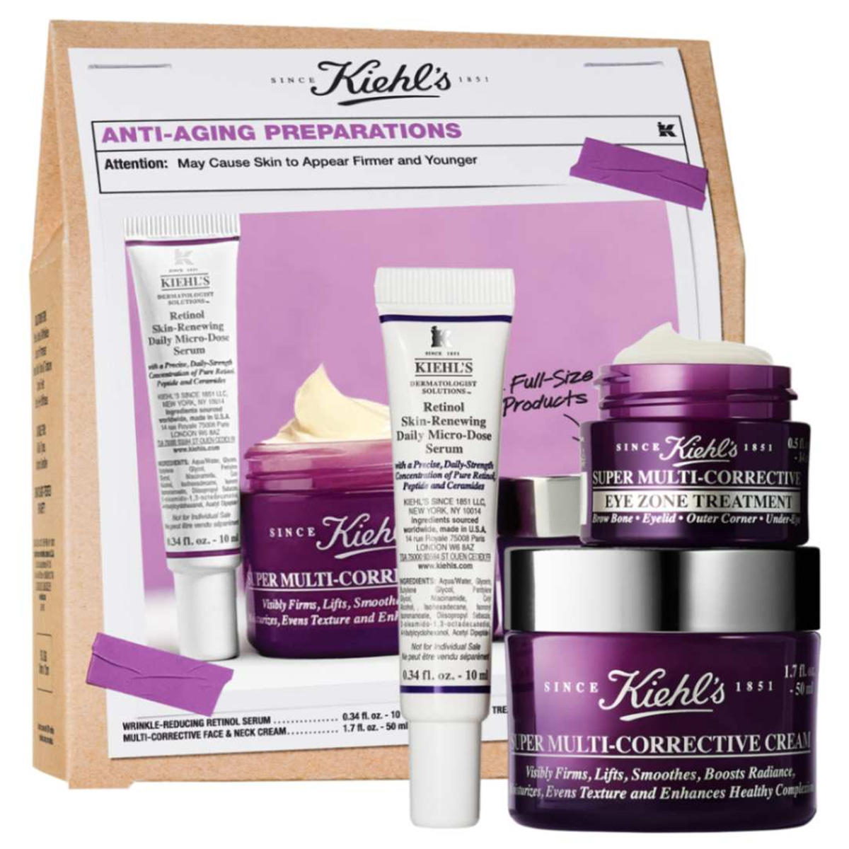 Kiehl's Anti-Aging Preparations Set