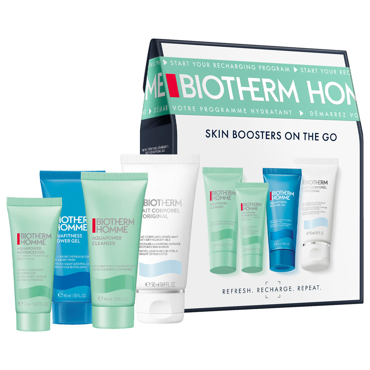 Biotherm Homme Aquapower Set