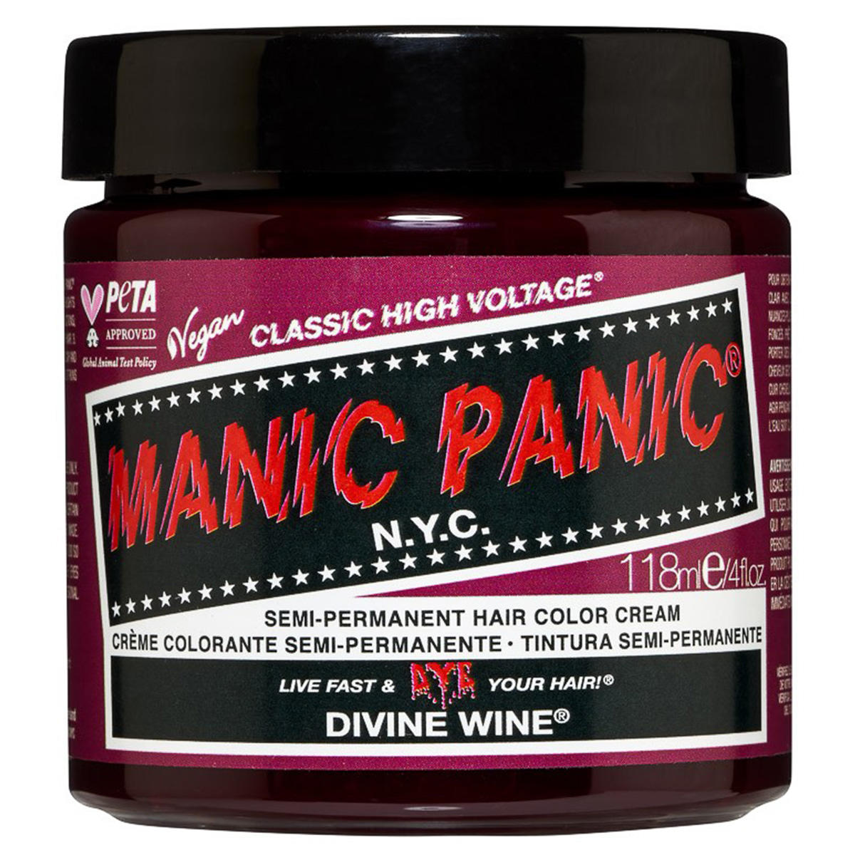 Manic Panic Classic High Voltage Divine Wine